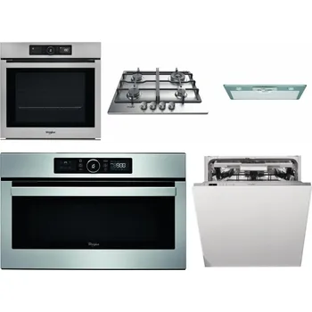 Set domácích spotřebičů WHIRLPOOL AKZ9 9480 IX + WHIRLPOOL TKRL 661 IX EU + WHIRLPOOL AKR 650/1 IX + WHIRLPOOL ABSOLUTE AMW 730 IX + WHIRLPOOL WIO 3T133 PLE