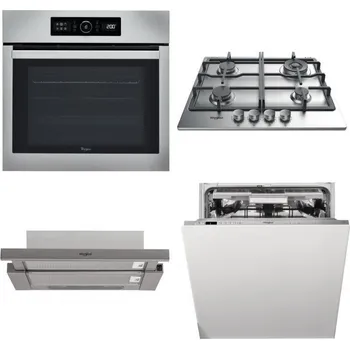 Set domácích spotřebičů WHIRLPOOL ABSOLUTE AKZ9 6230 IX + WHIRLPOOL TKRL 661 IX EU + WHIRLPOOL AKR 5390/1 IX + WHIRLPOOL WIO 3O540 PELG
