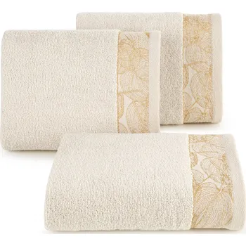 BAVLNĚNÝ RUČNÍK AGIS 30X50 CM BÉŽOVÁ