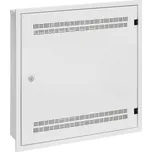 Solarix rozvaděč SOHO LC-18 do zdi s lištami 2U, 4U a 11U, 550x550x150mm, bílá RAL 9003, s rámečkem k zazdění