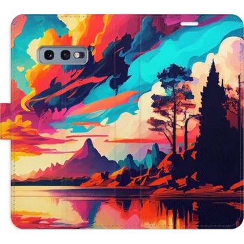 Pouzdro na mobilní telefon Flipové pouzdro iSaprio - Colorful Mountains 02 - Samsung Galaxy S10e