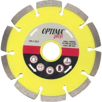 Brusný kotouč Optima Kotouč diamant segm. OPTprofi pr.115