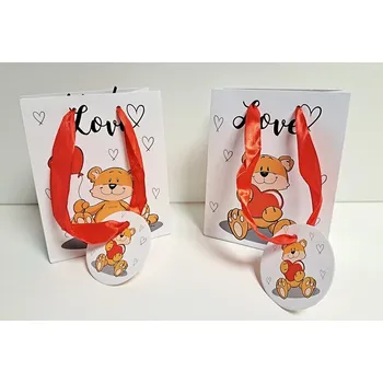 Dárková taška Dárková taška malá "MÉĎA" 12x14.6x6/2dr.