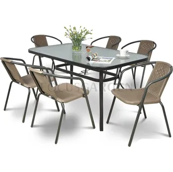 Zahradní nábytek Simple 150/6 cappuccino