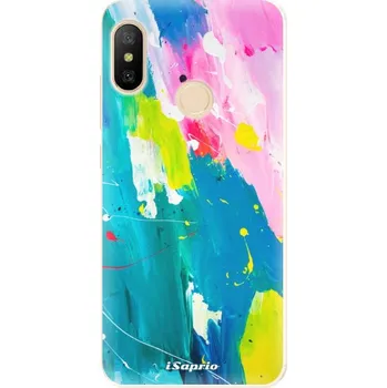 Pouzdro na mobilní telefon Odolné silikonové pouzdro iSaprio - Abstract Paint 04 - Xiaomi Mi A2 Lite