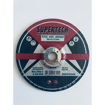 Brusný kotouč Optima Kotouč brusný SUPERTECH ocel.180x6x22