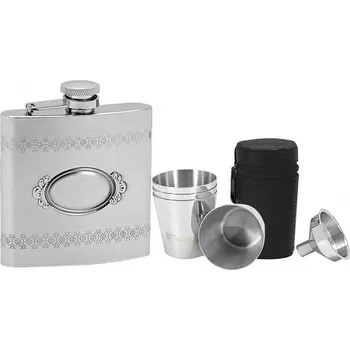 Placatka Kapesní ocelová nerezová lahev 97073