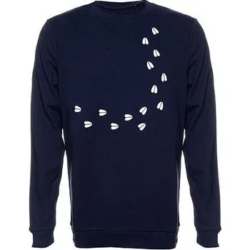 Dámská mikina Vlnka Bavlněná mikina Ovečkárna tmavě modrá velikost oblečení XXL