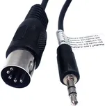 Kabel 3.5mm jack / DIN 5 kolík (samec) 1m CAGP20100BK10 Nedis