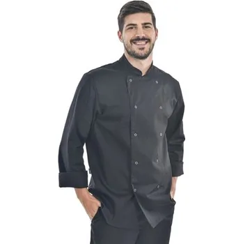 Gastro oděv Kuchařský rondon HILTON CARDON, černý, XXL, 210 g/m2 1000XXLB_V