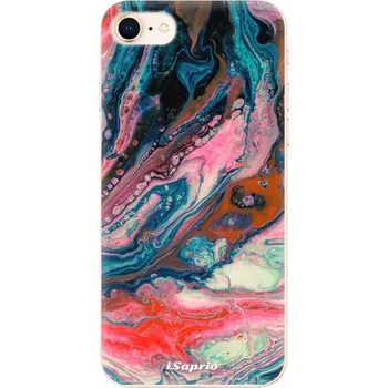 Pouzdro na mobilní telefon Odolné silikonové pouzdro iSaprio - Abstract Paint 01 - iPhone 8