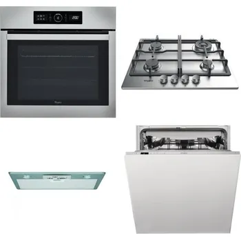 Set domácích spotřebičů WHIRLPOOL ABSOLUTE AKZ9 6230 IX + WHIRLPOOL TKRL 661 IX EU + WHIRLPOOL AKR 650/1 IX + WHIRLPOOL WIC 3C33 PFE