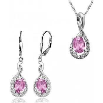 Souprava šperků SOFIA stříbrný set AEAP2868Z,PZ/R+AESOF-AE006Z,PZ/R