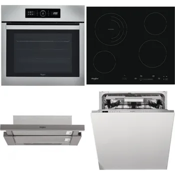 Set domácích spotřebičů WHIRLPOOL ABSOLUTE AKZ9 6230 IX + WHIRLPOOL AKT 8900 BA + WHIRLPOOL AKR 5390/1 IX + WHIRLPOOL WIO 3T133 PLE