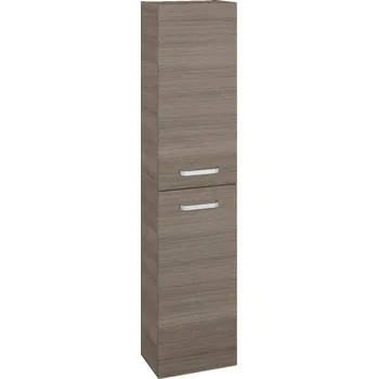 Koupelnový nábytek Dřevojas Vysoká skříň DOOR SV1D2 35 - D03 Cafe / Úchytka T01 / D03 Cafe / Pravé