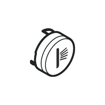 Hansgrohe MATNÝ CHROM Symbol boční sprcha