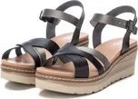 XTI Dámské sandály Black PU 140788 Velikost: 39