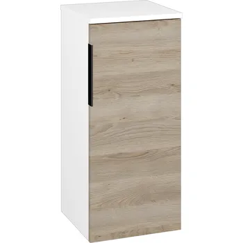 Koupelnový nábytek Dřevojas Nízká skříňka DOS SND 35 - N01 Bílá lesk / Úchytka T07 / D17 Colorado / Pravé