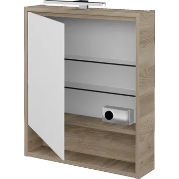 Koupelnový nábytek Dřevojas Jednodveřová galerka FOCUS GAOE 60 - D17 Colorado / Levé