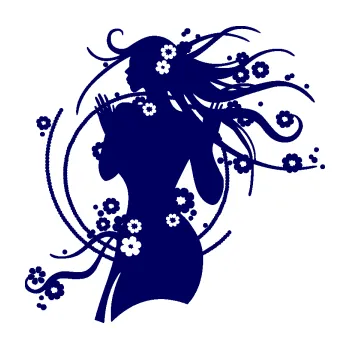Samolepící dekorace SAMOLEPKA Interiér 009 levá žena (23 - tmavě modrá) NA AUTO, NÁLEPKA, FÓLIE, POLEP, TUNING, VLASTNÍ TEXT, TISK, AUTOSAMOLEPKY.cz, POLEPY, OBRÁZEK, LOGO, SAMOLEPKY