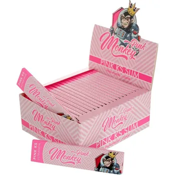 Cigaretové papírky Monkey King Pink KS Slim