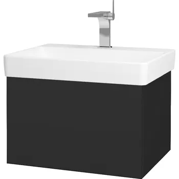 Koupelnový nábytek Dřevojas Koupelnová skříňka VARIANTE SZZ 60 pro umyvadlo Laufen Pro S - N03 Graphite / N03 Graphite