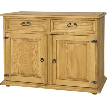 Komoda Komoda KD 705 rustikální masiv borovice - Komoda z masivu borovice