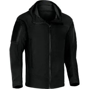 Pánská mikina Fleecová mikina s kapucí Clawgear Lynx Fleece Hoody, Černá