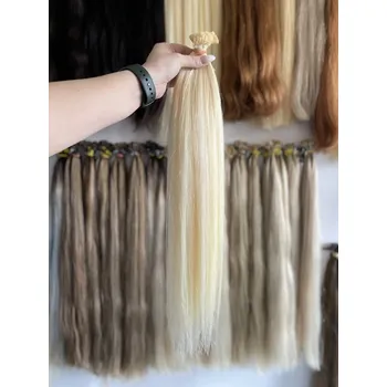 Příčesek Východoevropské vlasy, BLOND 45 - 49 cm