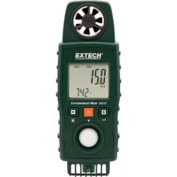 Extech EN510 anemometr Kalibrováno dle (ISO), 0.4 do 20 m/s, s funkcí měření teploty, EN510