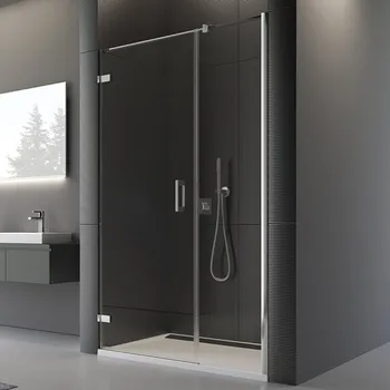 RONAL PUR Jednokřídlé dveře s pantem u zdi a s pevnou stěnou v rovině s vyrovnávacím profilem - panty vlevo PU31PGSM21049