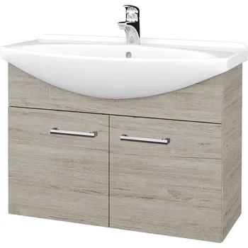 Koupelnový nábytek Dřevojas Koupelnová skříňka TAKE IT SZD2 85 - D05 Oregon / Úchytka T03 / D05 Oregon