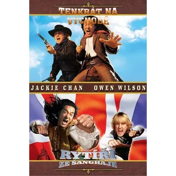 Sběratelská edice filmů DVD Tenkrát na východě (2000) + Rytíři ze Šanghaje (2003) 2 dísky