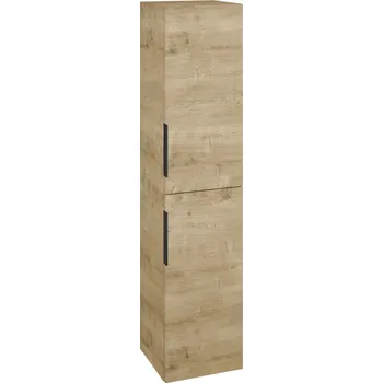 Koupelnový nábytek Dřevojas Vysoká skříň DOS SVD2 35 - D09 Arlington / Úchytka T07 / D09 Arlington / Pravé