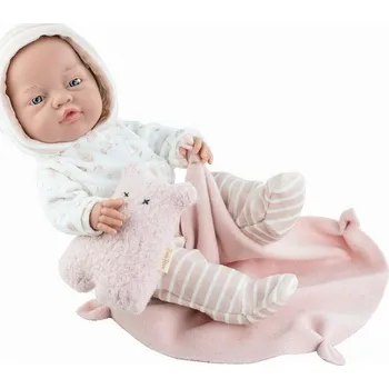 Panenka Realistické miminko - holčička Stázka od firmy Paola Reina ze Španělska (Miminko Bebita 45 cm )