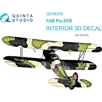 Plastikový model 1/48 Po-2VS 3D-Printed&col. Interior (ICM)