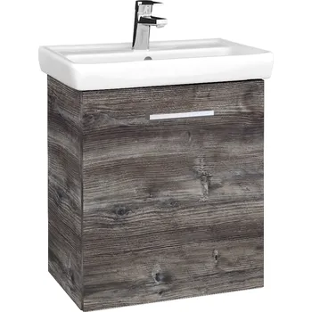 Koupelnový nábytek Dřevojas Koupelnová skříňka DOOR SZD 55 - D10 Borovice Jackson / Úchytka T03 / D10 Borovice Jackson / Pravé