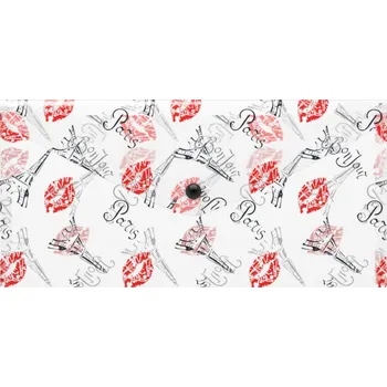 Obálka Obálka s drukem DL, travel 25,5 x 13cm - Paříž