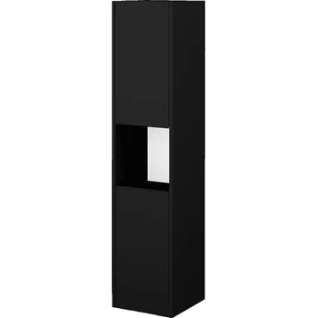 Koupelnový nábytek Dřevojas Vysoká skříň BONO SVD2O 35 - N03 Graphite / Úchytka T33 / N03 Graphite / Levé