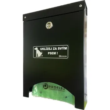 sáček na exkrement Kovový zásobník na sáčky na psí exkrementy, typ UNI, barva zelená + doprava zdarma