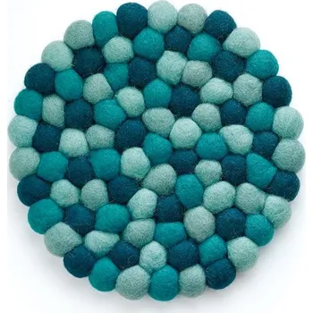 Hrnec Podložka pod hrnec LANA AZZURO, 21 cm - Cilio (LANA AZZURO kulatá podložka pod horké, 21 cm - Cilio)