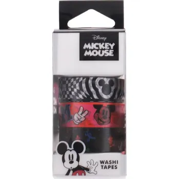 Lepicí páska Samolepící páska Washi Mickey Mouse 15mmx5m/3ks