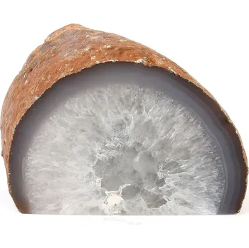 Přírodní kámen Achátová geoda z Brazílie 636g