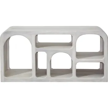 Knihovna BIZZOTTO Regál CAIRO dřevěný světlý 6 0747023