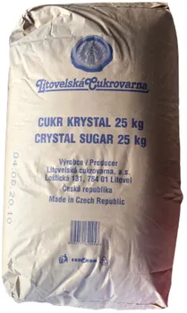 Cukr Litovelská Cukrovarna Cukr krystal 25 kg