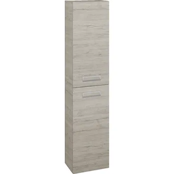 Koupelnový nábytek Dřevojas Vysoká skříň DOOR SV1D2 35 - D05 Oregon / Úchytka T39 / D05 Oregon / Pravé