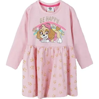 Dívčí šaty ŠATY TLAPKOVÁ PATROLA 43771 růžové Velikost: 116