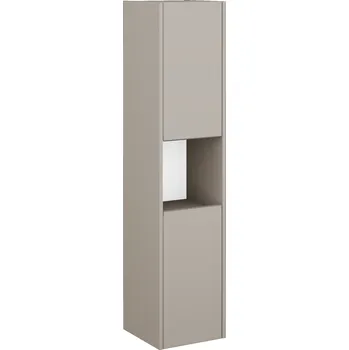 Koupelnový nábytek Dřevojas Vysoká skříň BONO SVD2O 35 - N07 Stone / Úchytka T34 / N07 Stone / Pravé