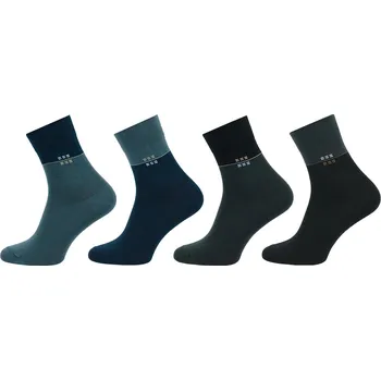 Pánské ponožky Dámské a pánské ponožky NOVIA | Comfort kostička 1012 Velikost: 31-32 ( 45-47 )