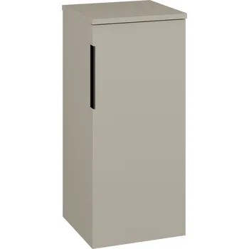 Koupelnový nábytek Dřevojas Nízká skříňka DOS SND 35 - L04 Béžová vysoký lesk / Úchytka T07 / L04 Béžová vysoký lesk / Pravé